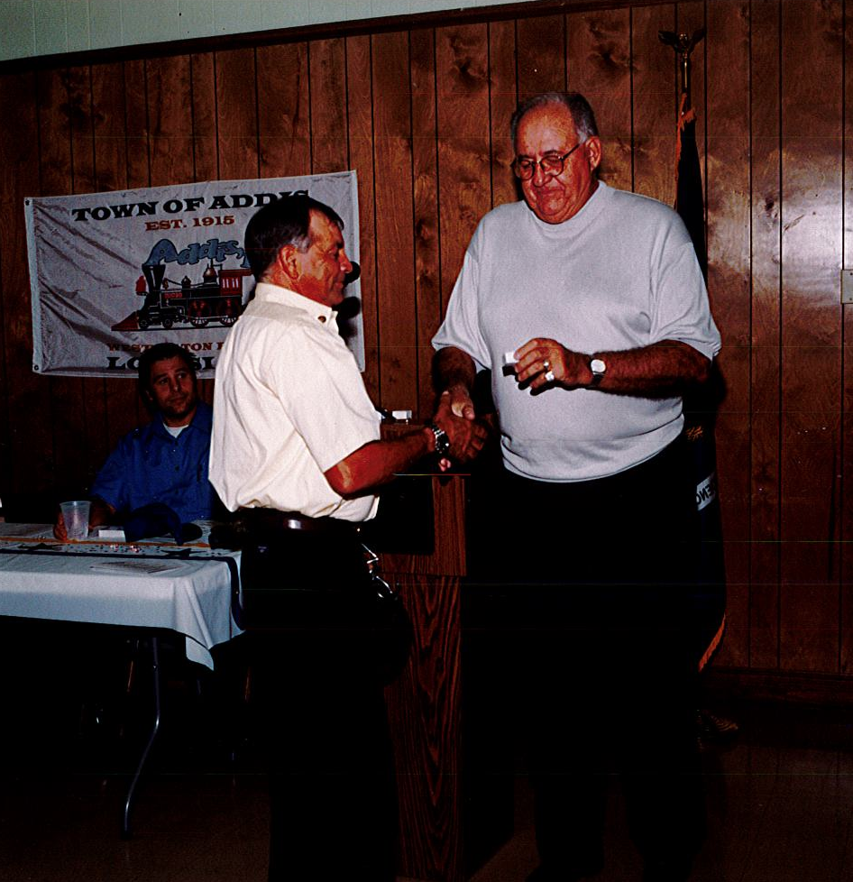 Wilson with Carroll Bourgeois